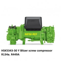Bitzer HSK5343-30 compressore a vite per R404A. R507. R449A. 400V-3-50Hz