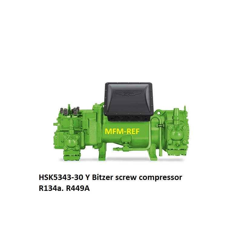 Bitzer HSK5343-30 schroef compressor R404A. R507. R449A. 400V-3-50Hz