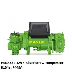 Bitzer HSN8581-125 schroef compressor semi hermetische R404A. R507. R449A