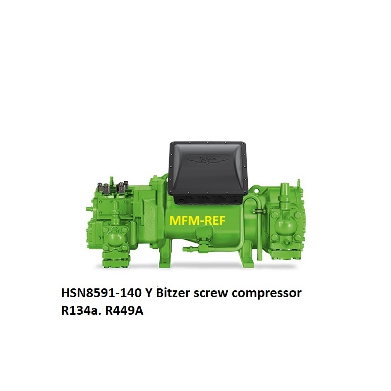 Bitzer HSN8591-140 screw compressor R404A. R507. R449A