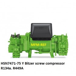 Bitzer HSN7471-75 compressor de parafuso para R134a. R404A. R507. R449A