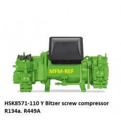 Bitzer HSK8571-110 screw compressor for refrigeration R134a