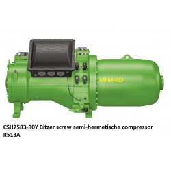 Bitzer CSH7583-80Y screw compressor for refrigeration R513A