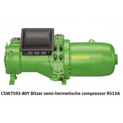 CSW7593-80Y Bitzer compresseur à vis pour R513A