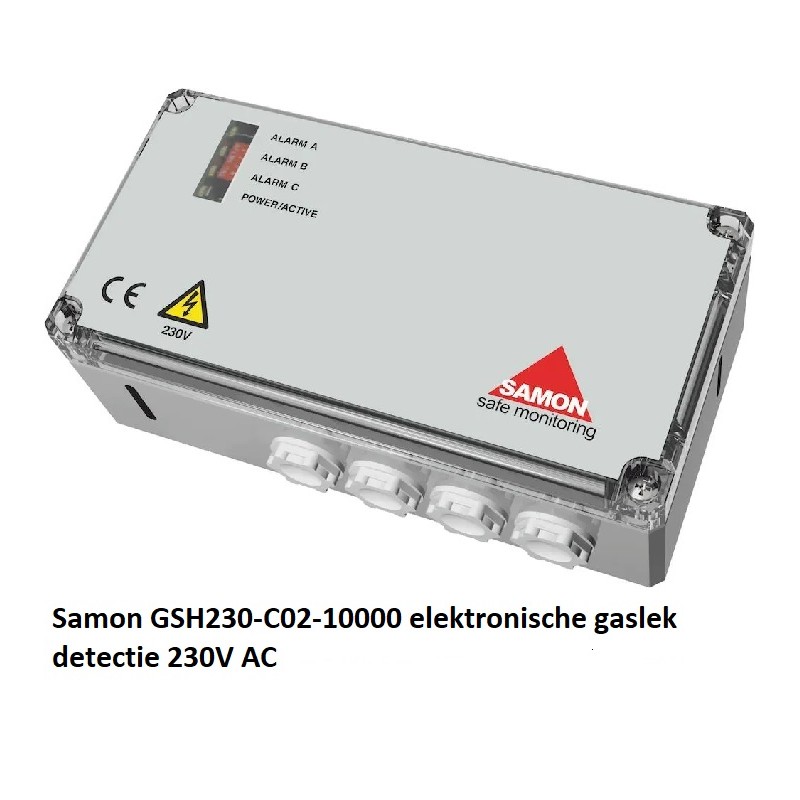 Samon GSH230-C02-10000 elektronische gaslek detectie 230V AC