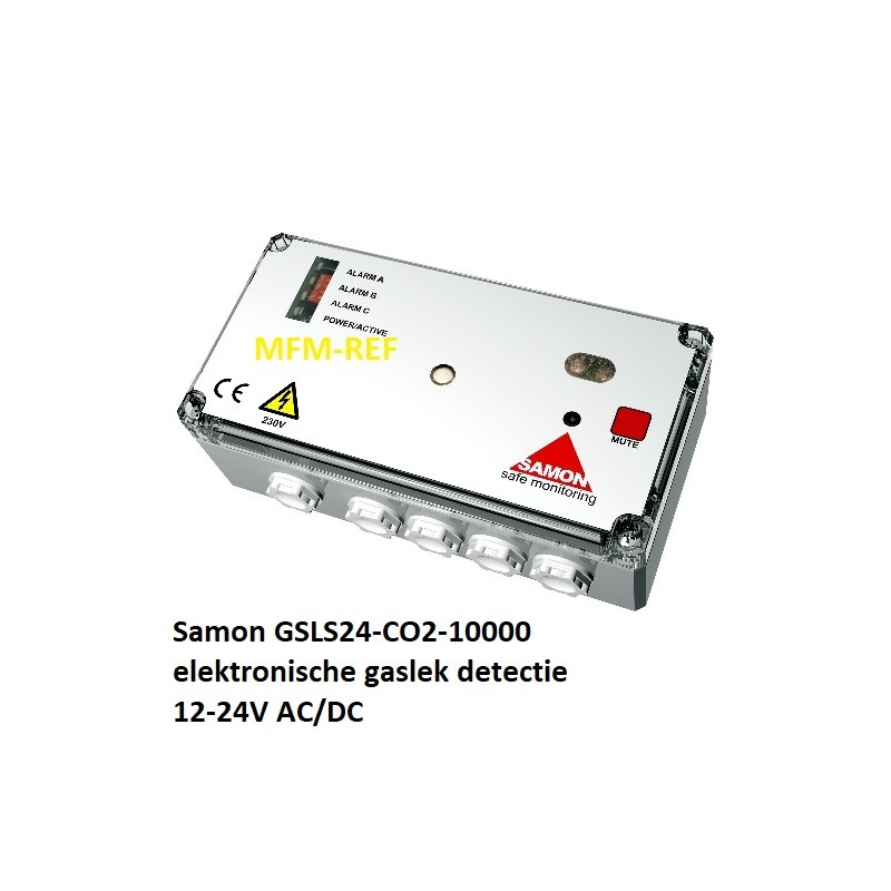 Samon GSLS24-CO2-1000 elektronische gaslek detectie 12-24V AC/DC
