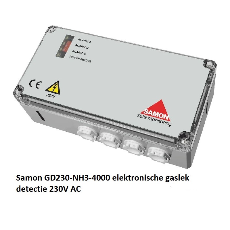 Samon GD230-NH3-4000 detecção de vazamento de gás eletrônico 230V AC