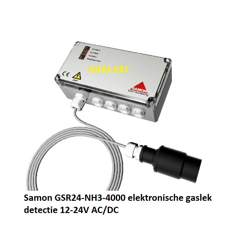 GSR24-NH3-4000 Samon elektronische gaslek detectie 12-24V AC/DC