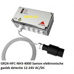 GR24-HFC-NH3-4000 Samon detección de fugas de gas electrónico 12-24V AC/DC