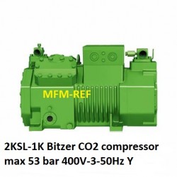 2KSL.1K Bitzer CO2 compresor max 53 bar 400V-3-50Hz Y