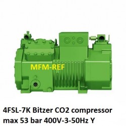 4FSL-7K Bitzer CO2 compresor max 53 bar 400V-3-50Hz Y