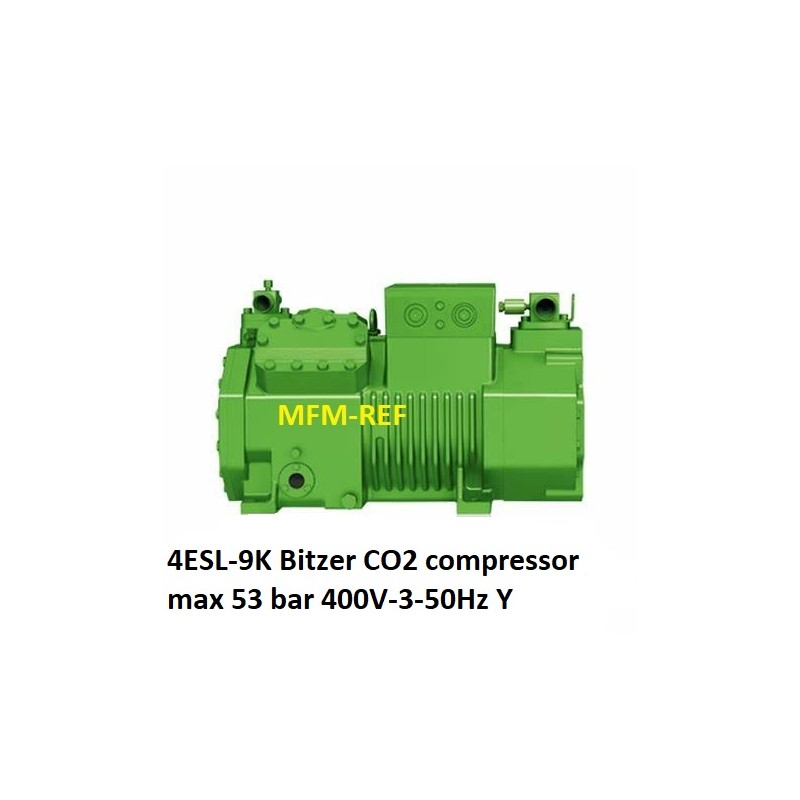 4ESL.9K Bitzer CO2 compresor  max 53 bar 400V-3-50Hz Y