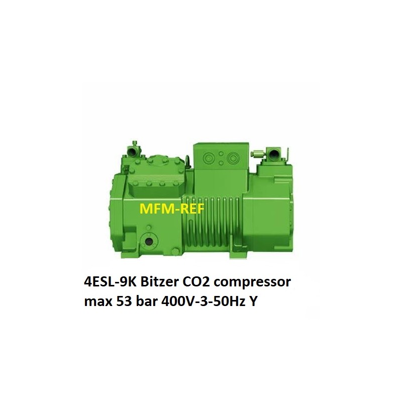 4ESL.9K Bitzer CO2 compresseur max 53 bar 400V-3-50Hz Y