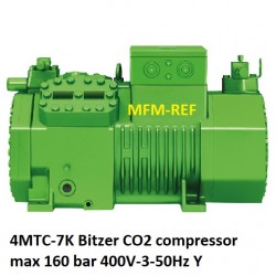 4MTC-7K Bitzer CO2 compressor CO2 compressor voor koelen max 160 bar 400V-3-50Hz Y