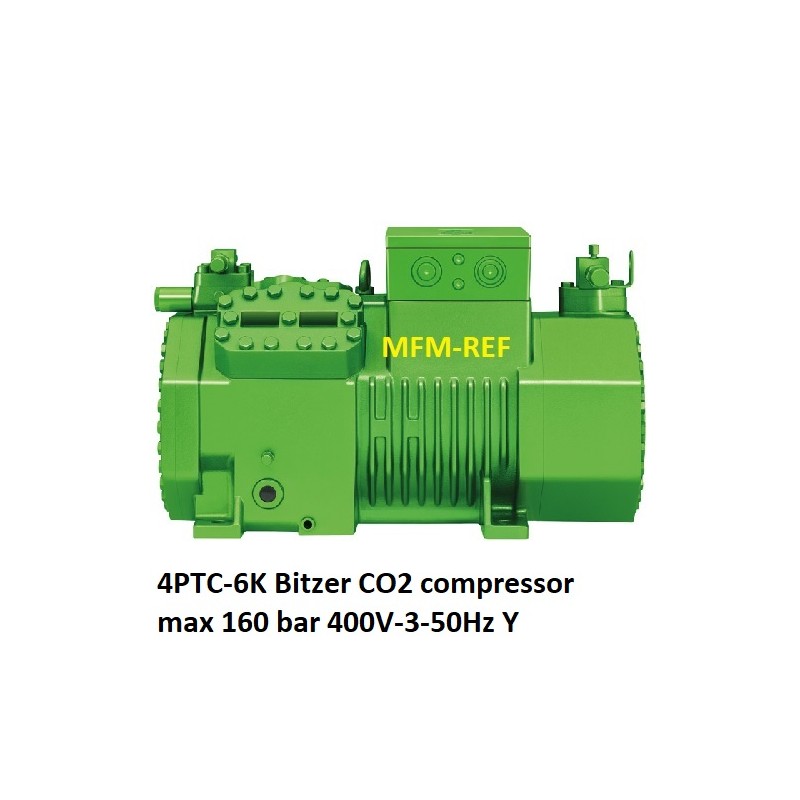4PTC-6K Bitzer CO2 compressor max 160 bar 400V-3-50Hz Y