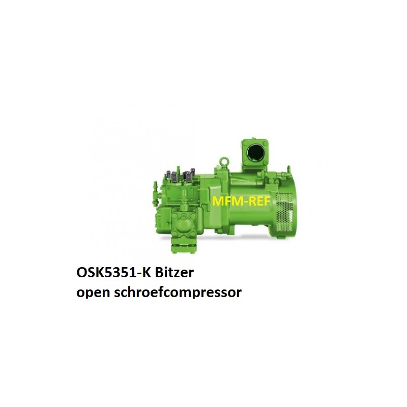 OSK5351-K Bitzer open schroef compressor  voor  404A.R507.R407F.R134a