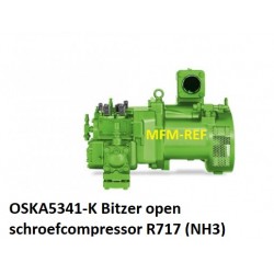 OSKA5341-K Bitzer ouvrir compresseur à vis R717/NH3 pour réfrigération