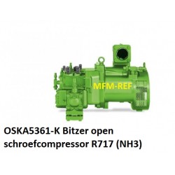 OSKA5361-K Bitzer open screw compressor R717 / NH3 refrigeration