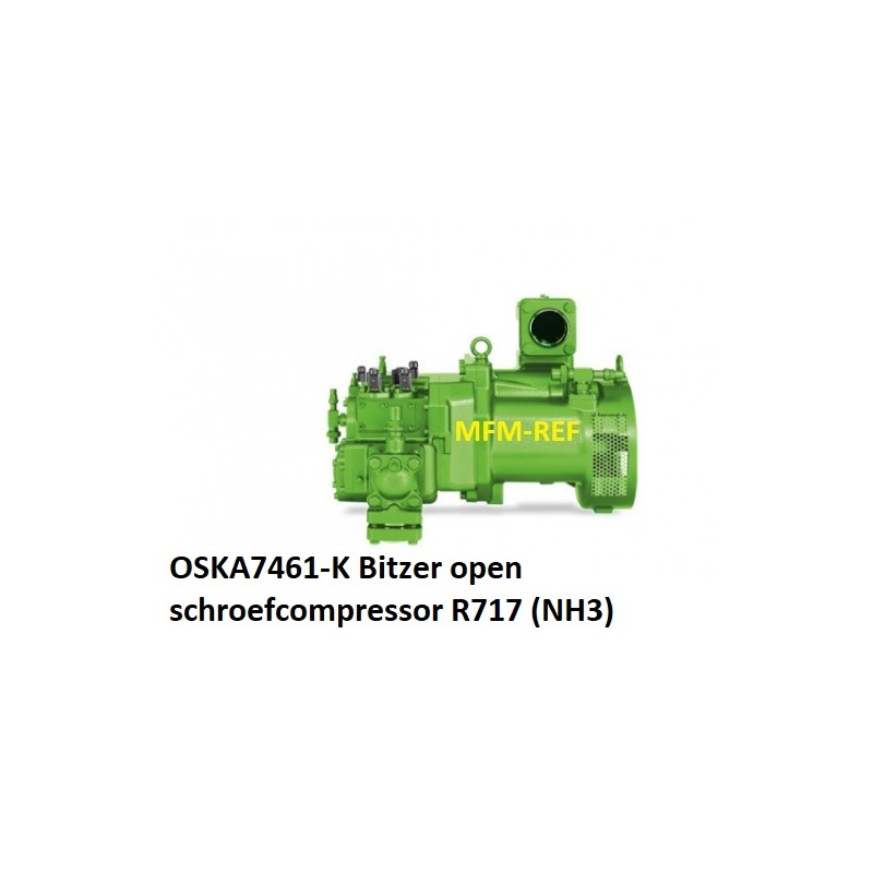 OSKA7461-K Bitzer  Compressor de parafuso aberto R717/NH3 para refrigeração