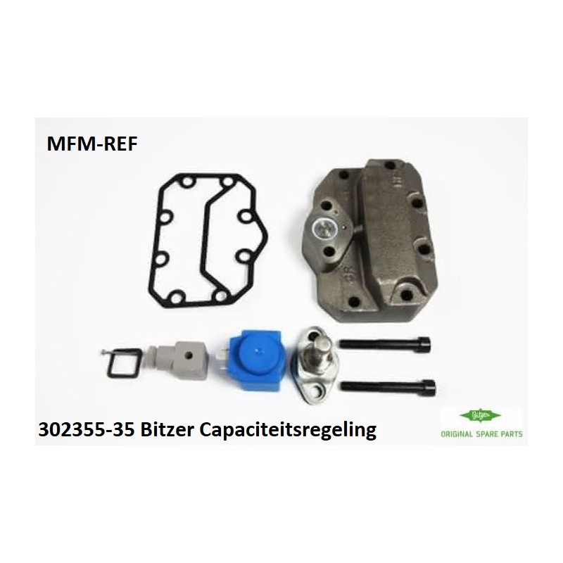 Bitzer 302355-35 Capaciteitsregeling 230/1/50-60Hz, 4FES-3(Y)...4CES-9(Y), compleet