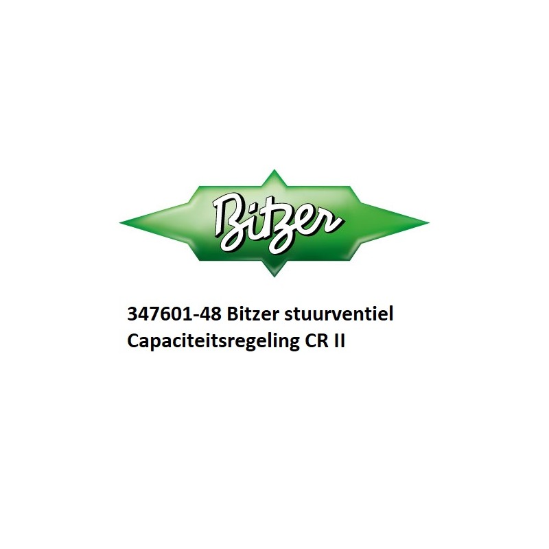 347601-48 Válvula de controle Bitzer (completa) controle de capacidade (CR II)o