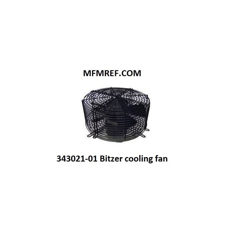 Bitzer 343021-01 Cooling fan head for semi-hermetic compressors 2KES-05(Y)…2FES-3(Y)