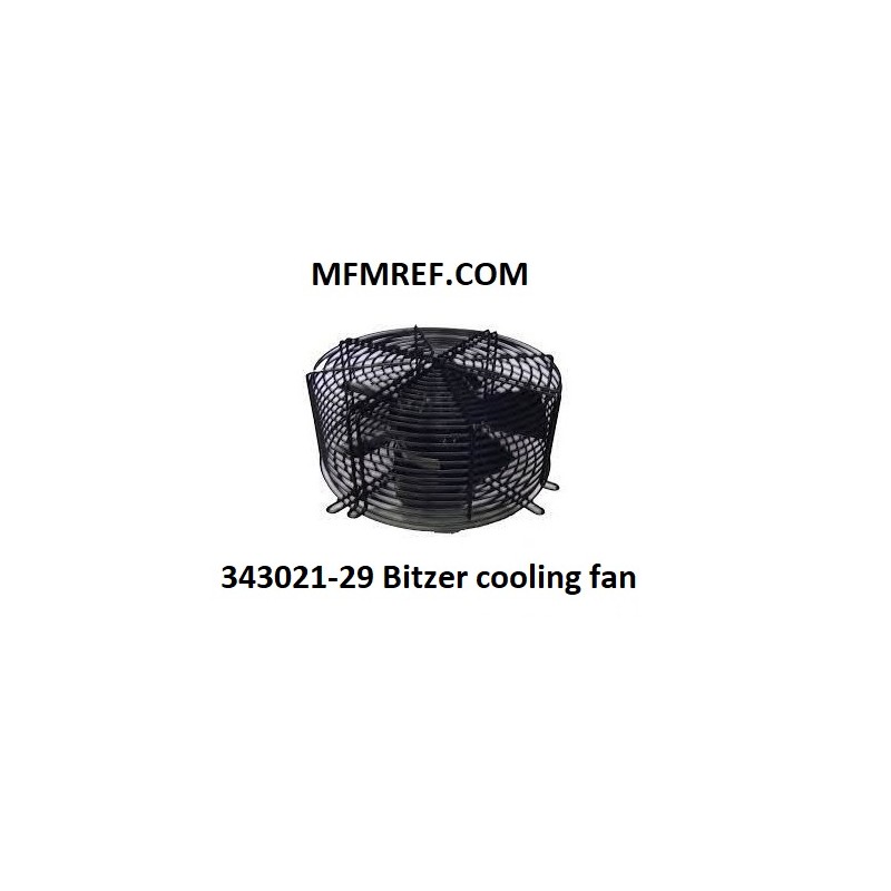 343021-029 Bitzer Lüfterkopf für 4FES-03(Y)…4CES-9(Y)