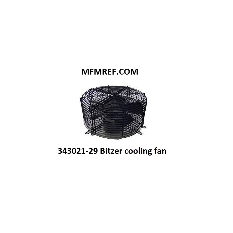 343021-29 Bitzer Testa della ventola di raffreddamento per4FES-03(Y)…4CES-9(Y)