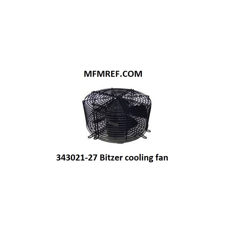 343021-27 Tête de ventilateur Bitzer pour 4VES-06(Y)…4NES-20(Y)