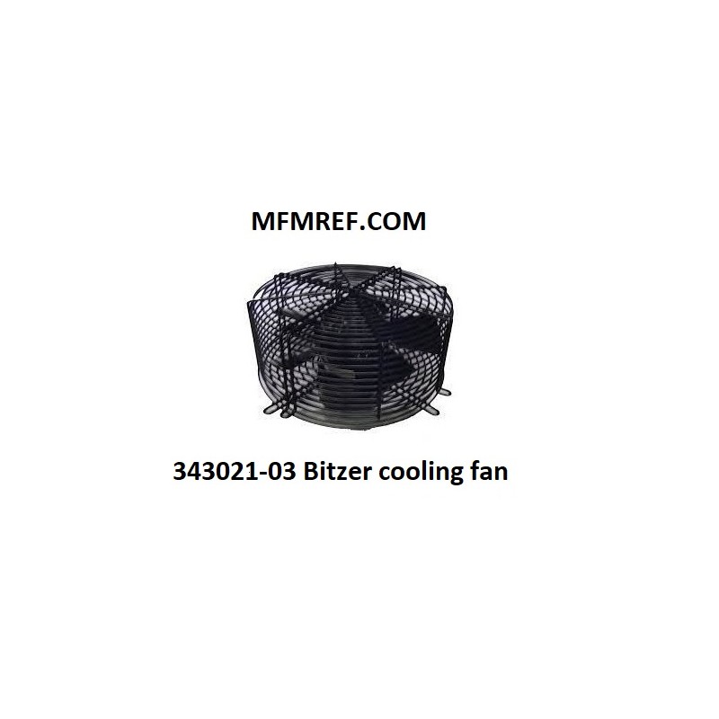 343021-03 Tête de ventilateur Bitzer pour 4Z-5.02(Y)…4N-20.2(Y) OUVERT