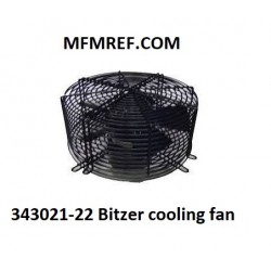 343021-22 Cabeça de ventoinha de resfriamento Bitzer para 4JE-13.2….. 4FE-35 Ecoline