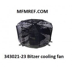 343021-23 Bitzer Kop koelventilator voor 6JE-22.2….. 6FE-50.2  Ecoline