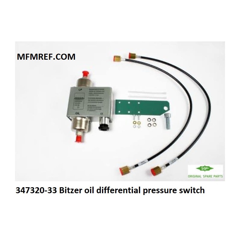 Bitzer  347320-33 Interruptor de pressão diferencial de óleo mecânico  MP 54