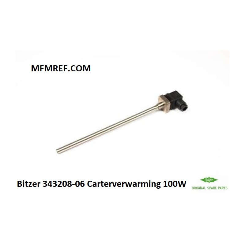 343208-06 Bitzer Carterverwarming 100W voor S4T-5.2Y…S4G-12.2Y