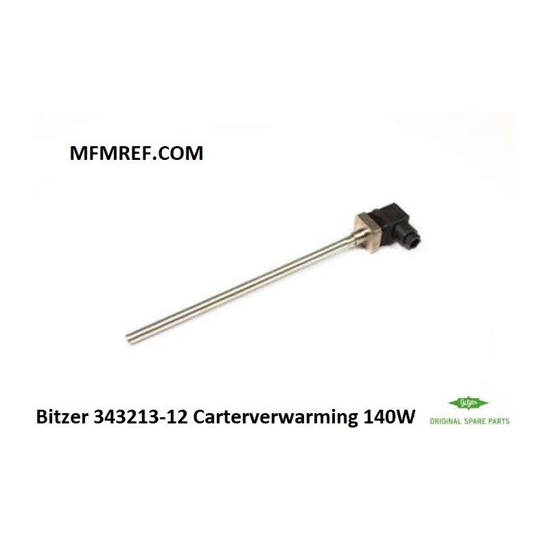 343213-12 Bitzer Carterverwarming 140W voor S6T-16.2Y…S6G-30.2Y
