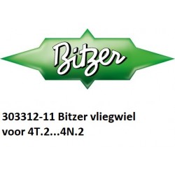 Bitzer 303312-11 flywheel for semi-hermetic compressors 4T.2...4N.2
