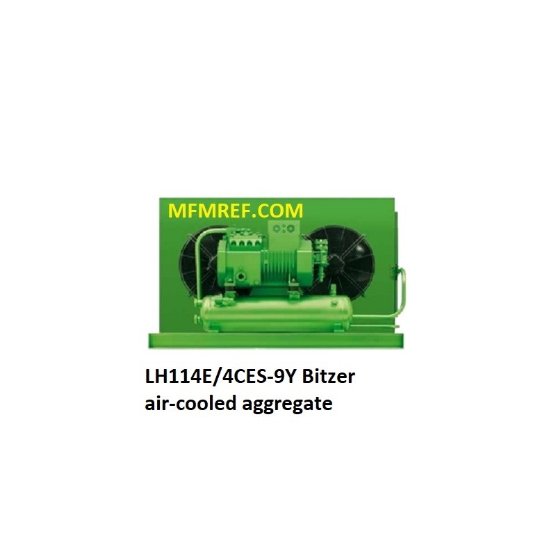 LH114E/4CES-9Y-40S + capaciteitsregeling inactief Bitzer aggregaat