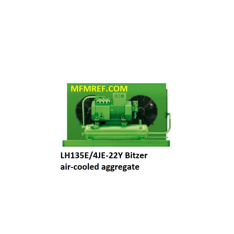 LH135E/4JE-22Y Bitzer Octagon unidade de refrigeração de ar de condensação