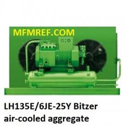 LH135E/6JE-25Y Bitzer Octagon unidade de refrigeração de ar de condensação 400V-3-50Hz Part winding