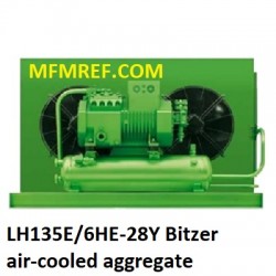 LH135E/6HE-28Y Bitzer Halbhermetisch aggregat 400V-3-50Hz Part winding