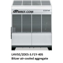 LHV5E/2DES-3.F1Y-40S Bitzer EcoStar aggregaat LHV6/2DES-3.F1Y