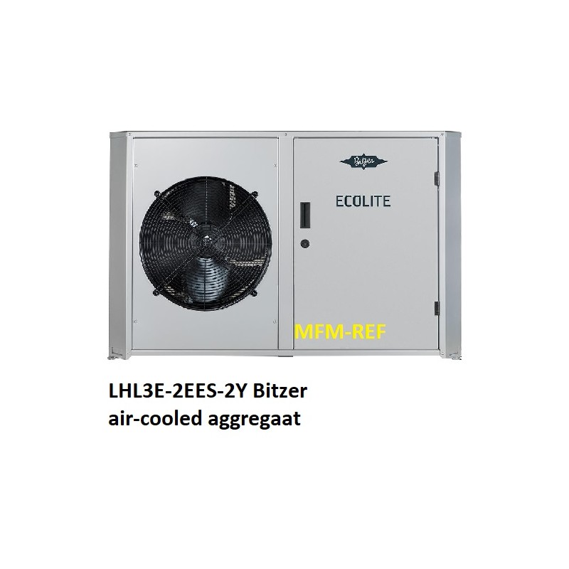 LHL3E-2EES-2Y/A2L Bitzer air-cooled aggregate with one Bitzer compressor