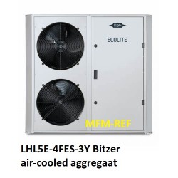 LHL5E-4FES-3Y/A2L Bitzer air-cooled aggregate with one Bitzer compressor