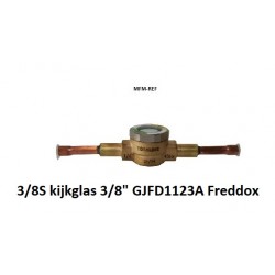 Totaline 3/8S  visor de vidro com umidade indicador 3/8 "de solda conexão
