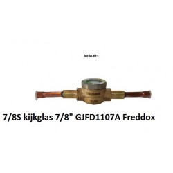 HSG78S Freddox kijkglas met vochtindicator 7/8" soldeer ODF