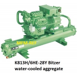 K813H/6HE-28Y Bitzer water-cooled aggregat for refrigeration