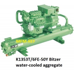 K1353T/6FE-50Y Bitzer water-cooled aggregate