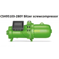 CSH95103-280Y Bitzer screw compressor for refrigeration R513A