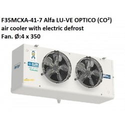 F35MCXA-41-7 Alfa LU-VE OPTICO (CO²) air cooler with defrost