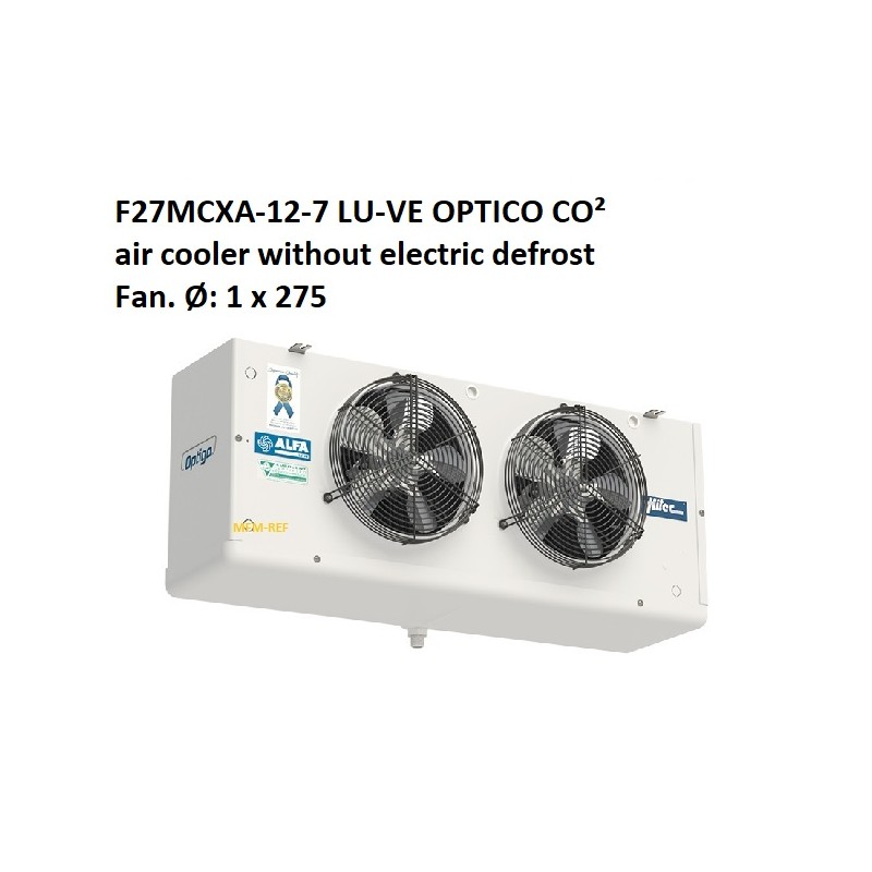 Alfa LU-VE F27MCXA-12-7 OPTIGO (CO²) air cooler without electric defrost